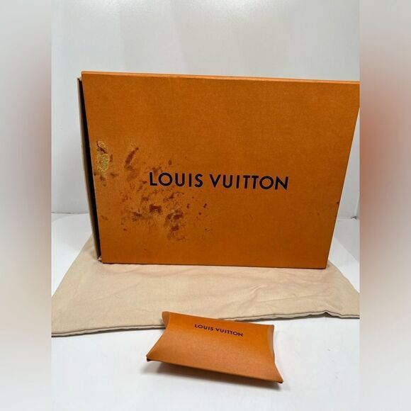 Louis Vuitton Trainer Sneaker Rivoli Boot High Top US 8.5 Mens Monogram Eclipse - Picture 11 of 11